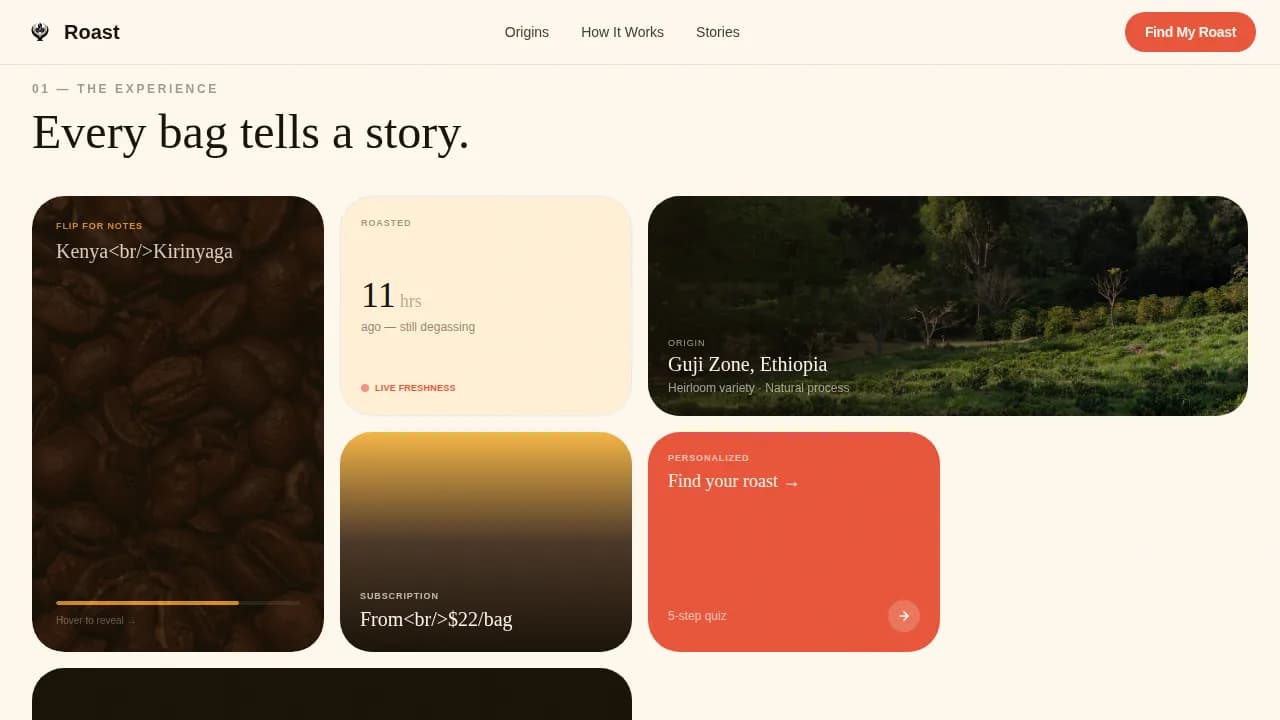 Subscription Box & D2C Pricing Website Template