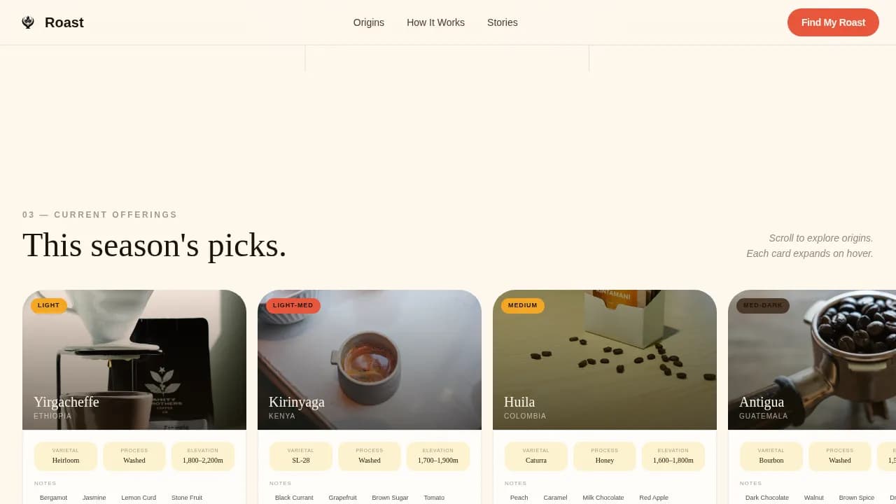 Subscription Box & D2C Pricing Website Template