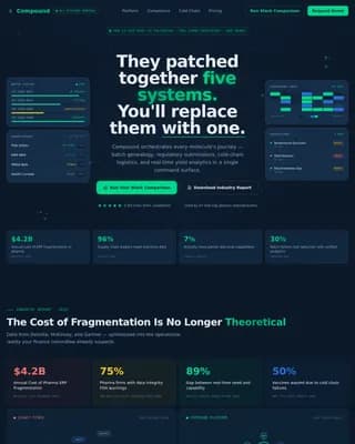 Pharmaceutical Software & SaaS Directory Website Template