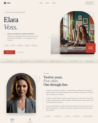 International Job Seeker Career Careers Website Template