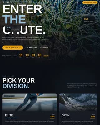 Bobsled Professional Website Template