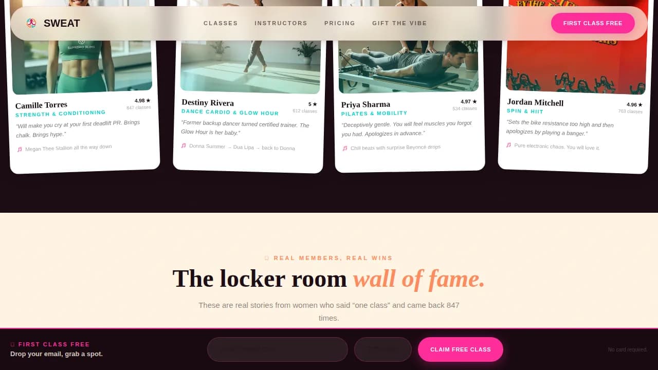 Women-Owned Business Booking Website Template