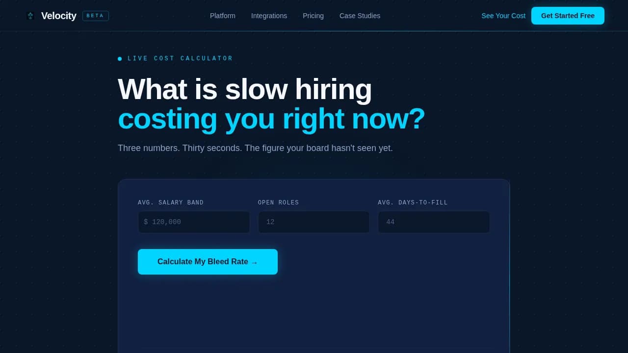 HRTech Startup Careers Website Template