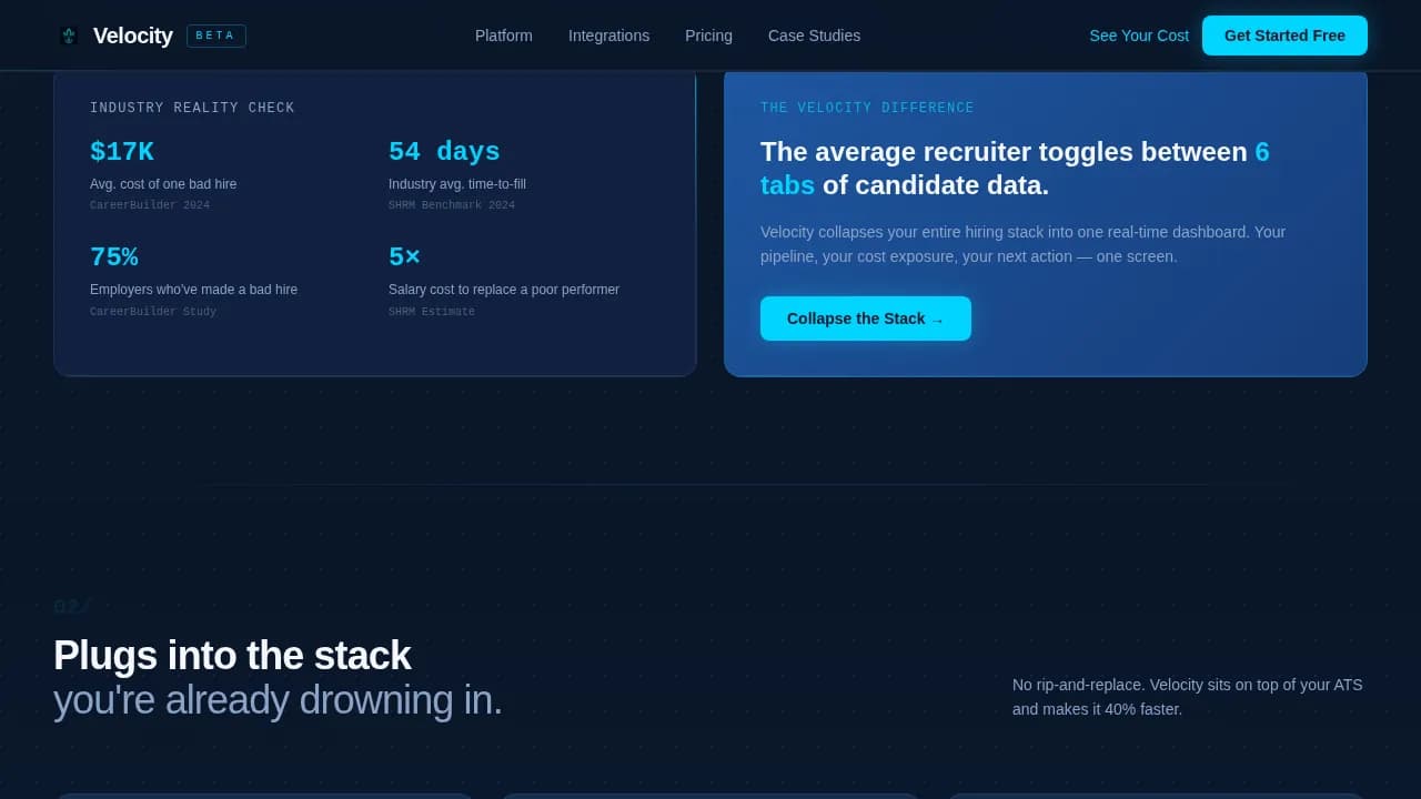 HRTech Startup Careers Website Template