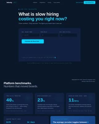 HRTech Startup Careers Website Template
