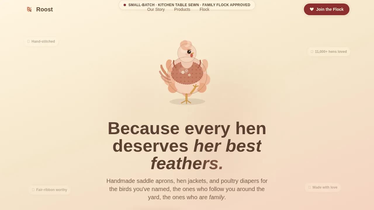 Chicken & Poultry Professional Website Template