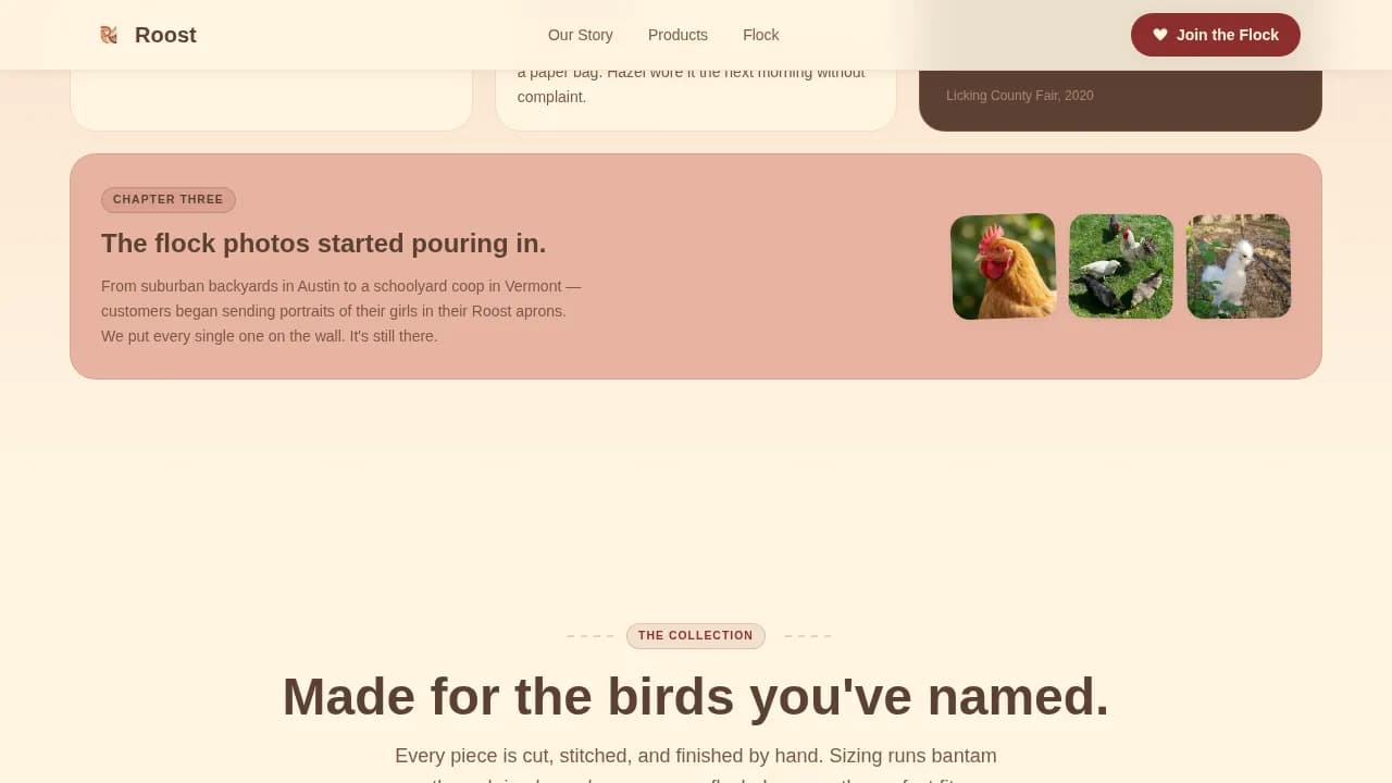 Chicken & Poultry Professional Website Template