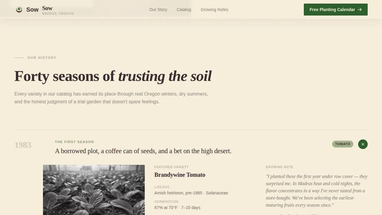 Agricultural Equipment & Supply Reviews Website Template