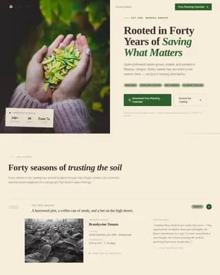 Agricultural Equipment & Supply Reviews Website Template