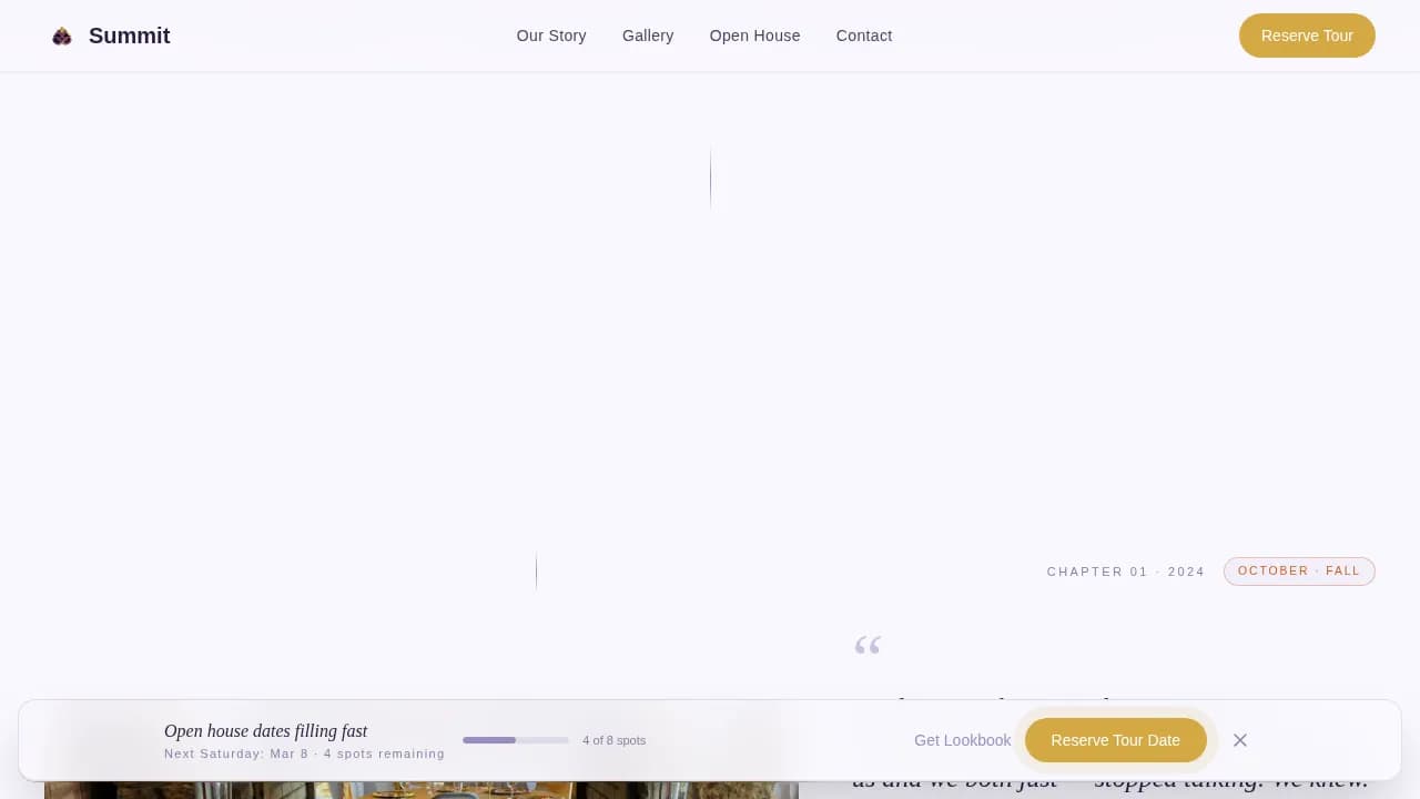 Wedding Venue Booking Website Template