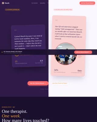 Connect — Vibrant Healthcare Staffing Landing Page Template