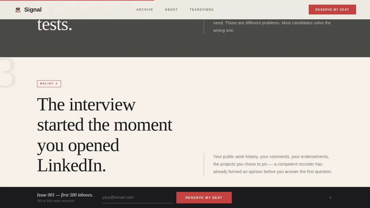 Data Science Newsletter Booking Website Template