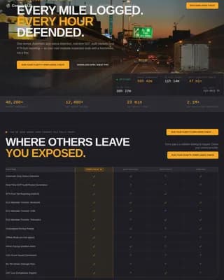 Fleet & Transportation Management Directory Website Template