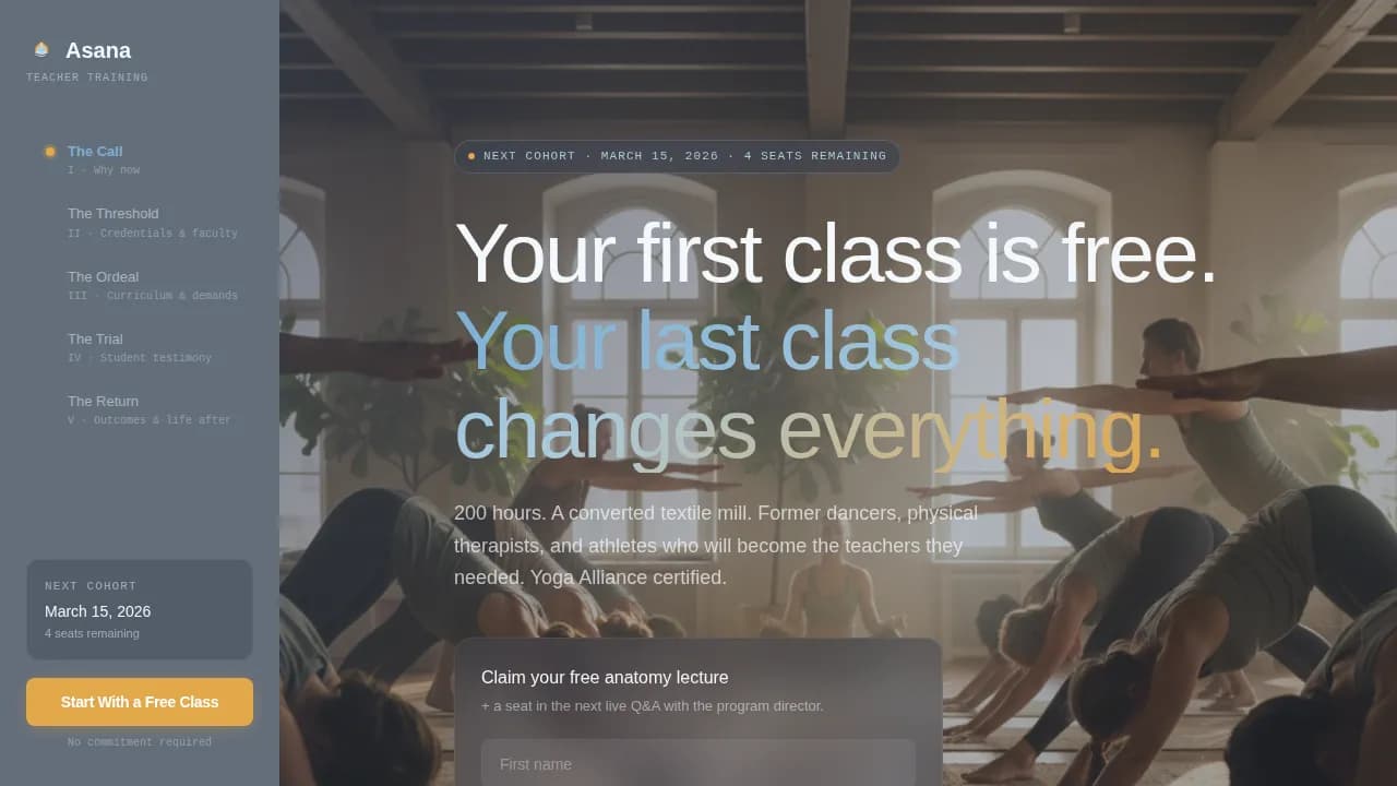 Sports & Fitness Training Specialist Professional Website Template