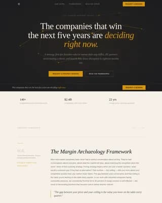 Consulting & Advisory Blog Website Template