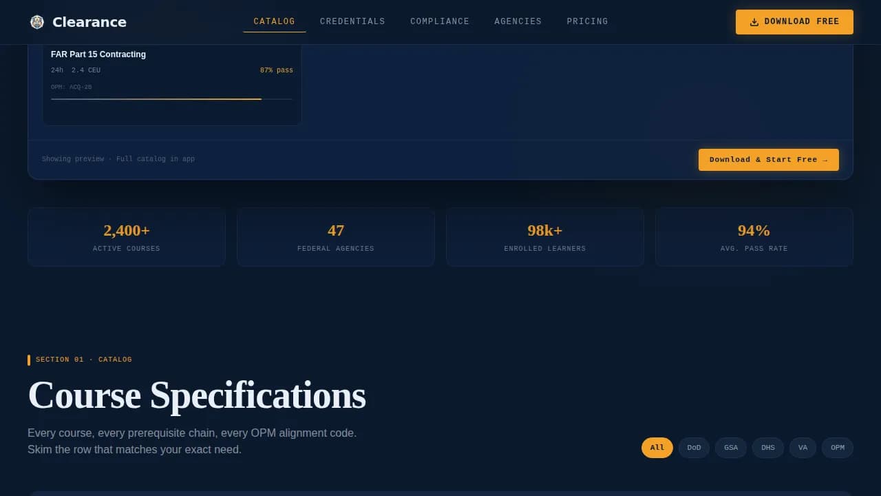 Government Digital Presence Careers Website Template