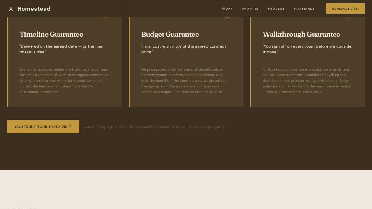 Homestead — Certified Farming Consultant Landing Page Template