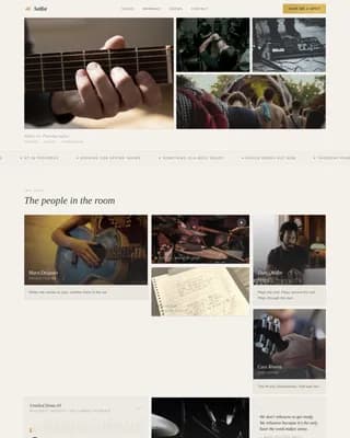 Side Project & Hobby Showcase Pre-Launch Website Template