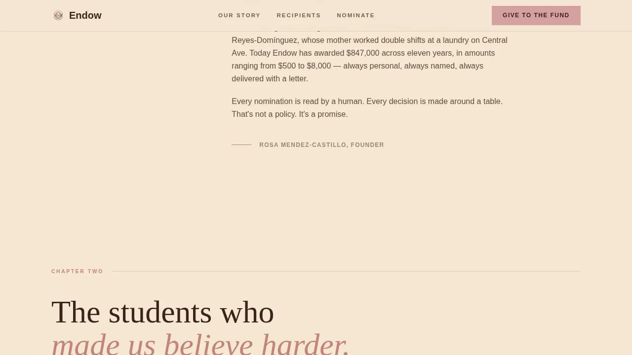 Invest — Educational Scholarship Platform Landing Page Template