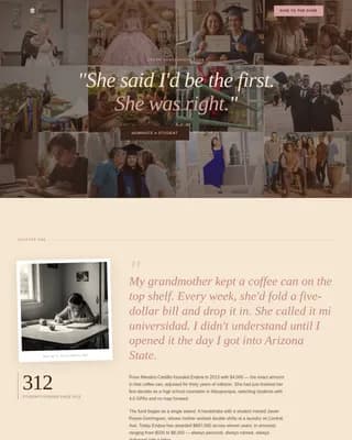 Invest — Educational Scholarship Platform Landing Page Template