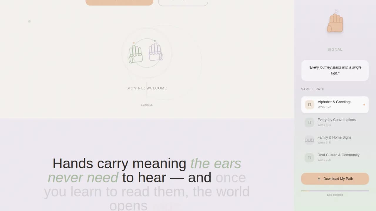 Language School Professional Website Template
