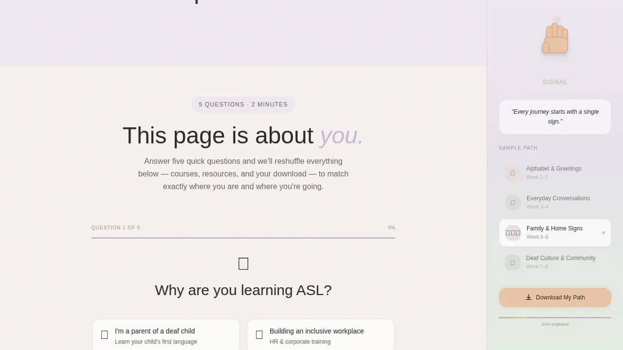 Language School Professional Website Template