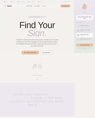Language School Professional Website Template