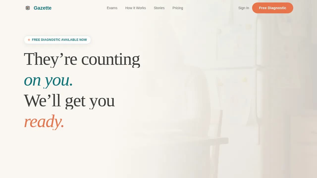Test Prep & Exam Coaching Blog Website Template