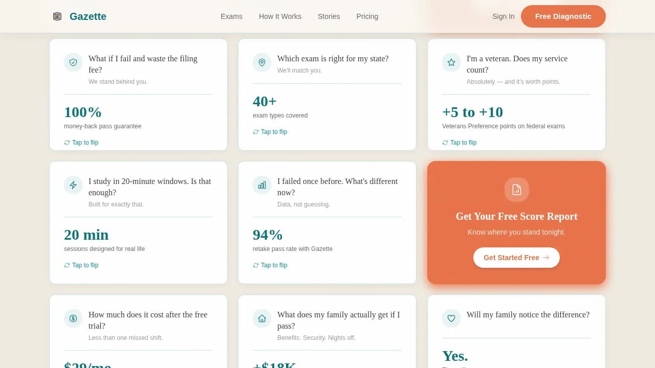 Test Prep & Exam Coaching Blog Website Template