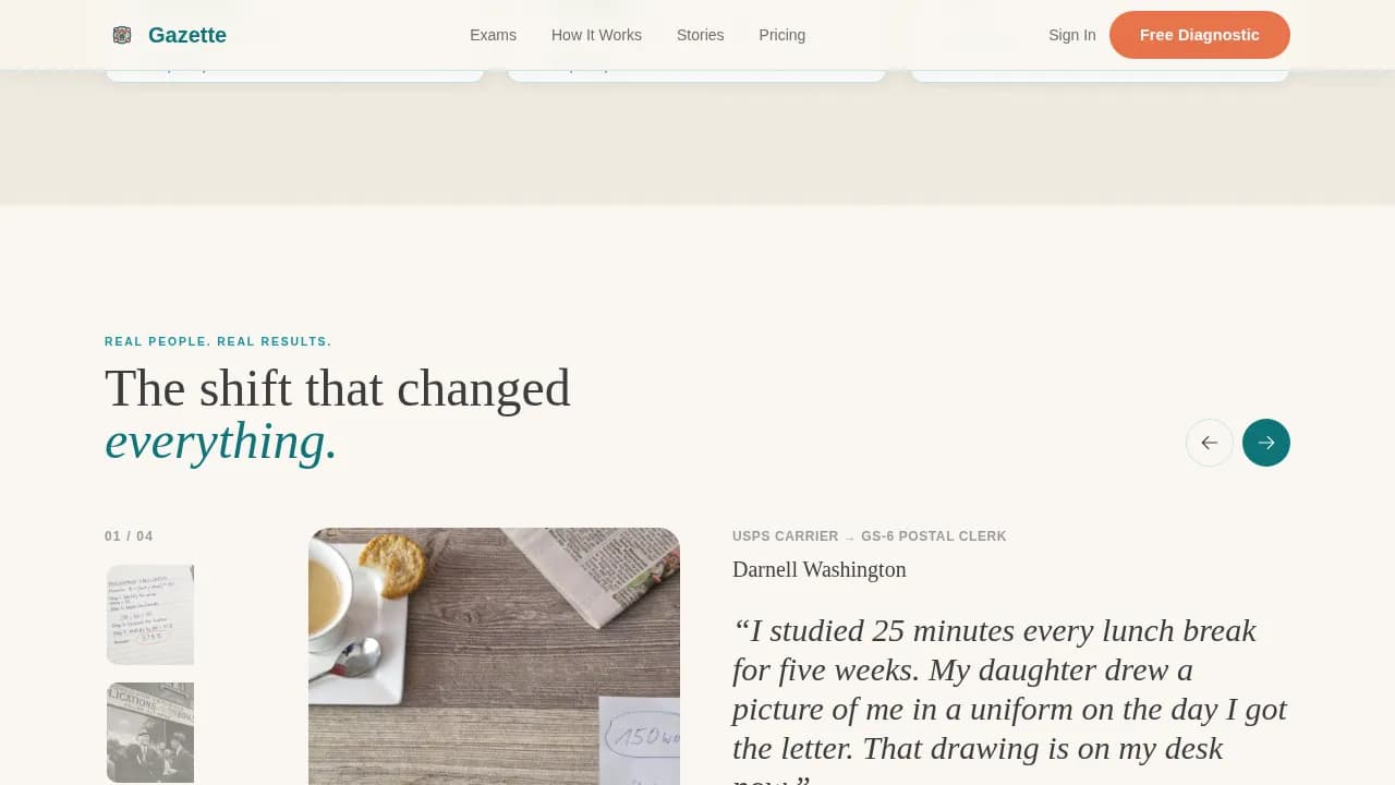 Test Prep & Exam Coaching Blog Website Template