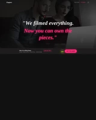 Vlog — Authentic Couple Content Landing Page Template