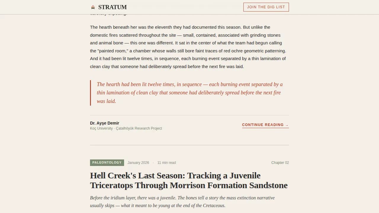 Science & Research Blog Reviews Website Template