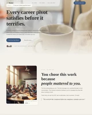 HR & People Ops Newsletter Careers Website Template