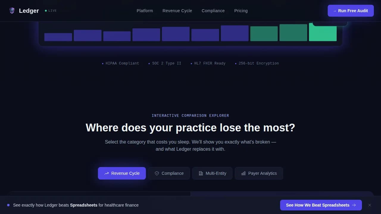 Healthcare Software Professional Website Template