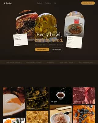 Japanese Cuisine & Dining Professional Website Template