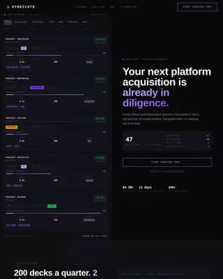 Venture Capital & Fund Reviews Website Template
