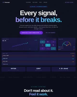 AI & Machine Learning Reviews Website Template