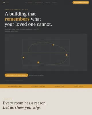 Sanctuary — Expert Memory Care Landing Page Template