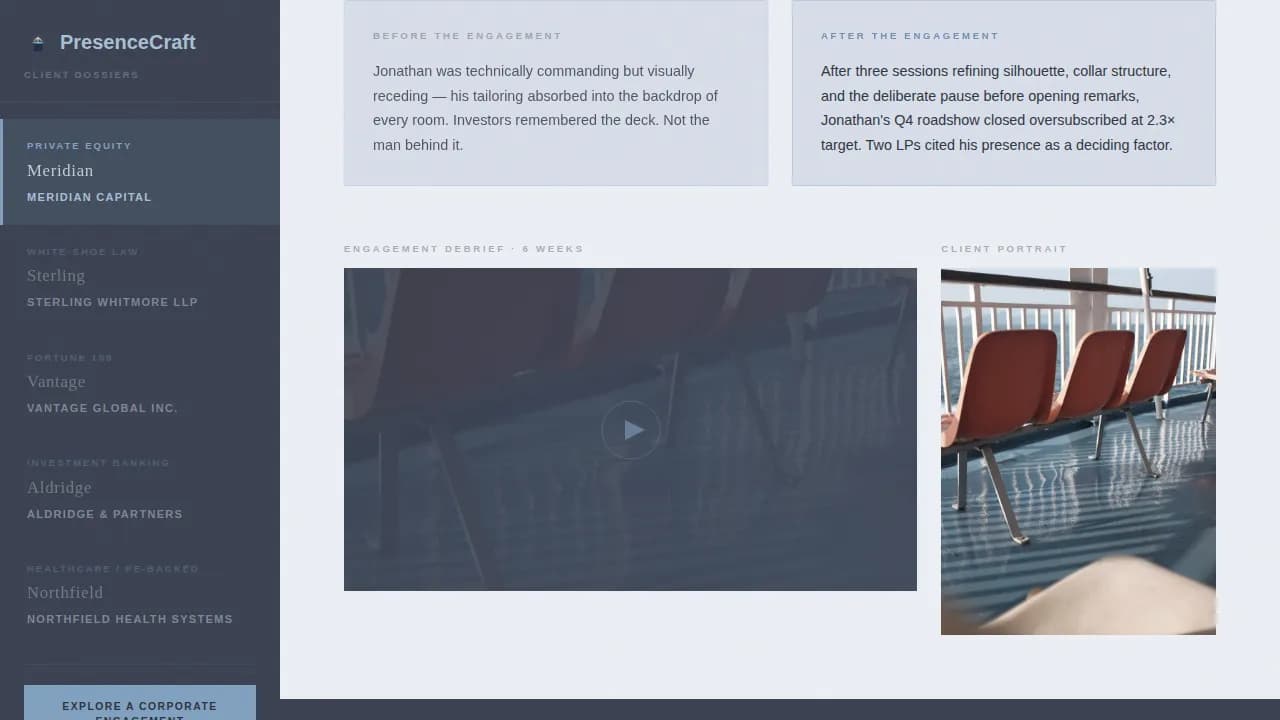 Image Consultant Reviews Website Template