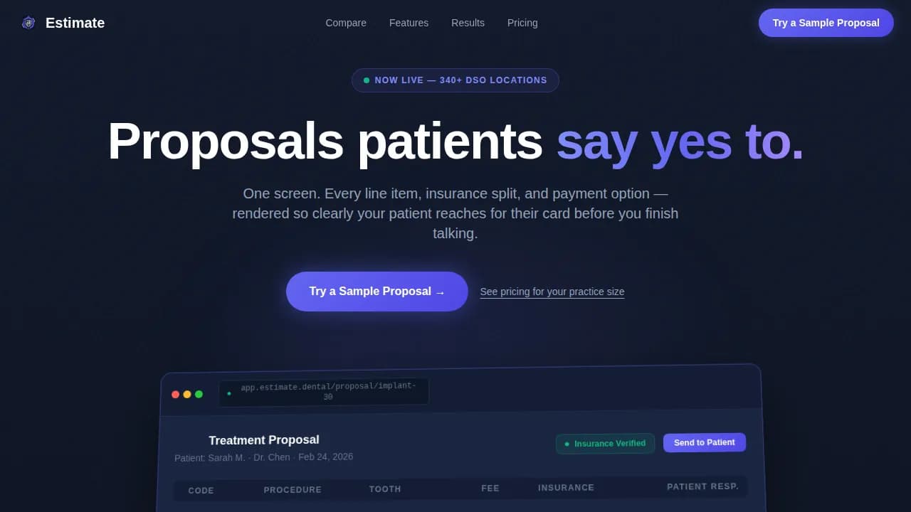 Dental Software Comparison Website Template
