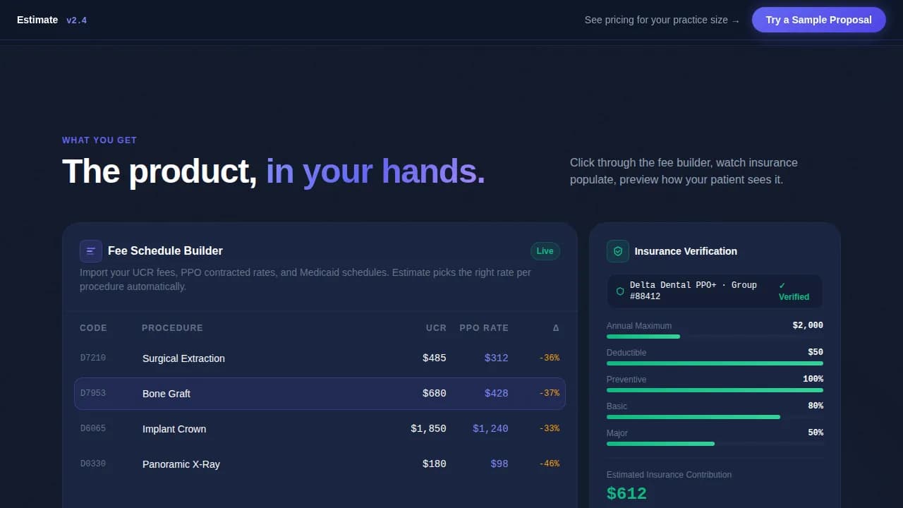 Dental Software Comparison Website Template