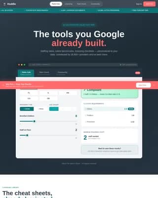 Daycare Digital Presence Cost Calculator Website Template