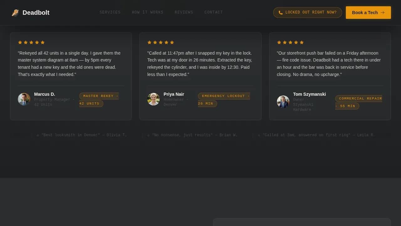 Handyman & Odd Jobs Booking Website Template