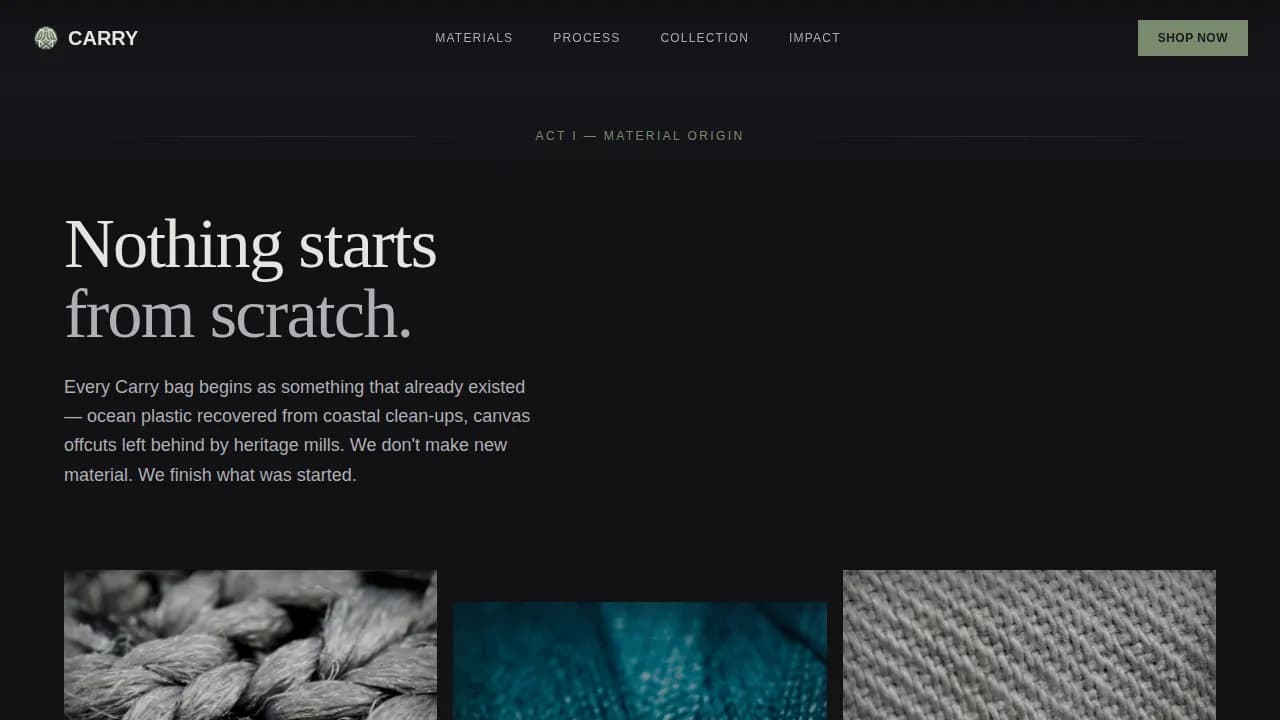 Bag & Luggage Brand Comparison Website Template