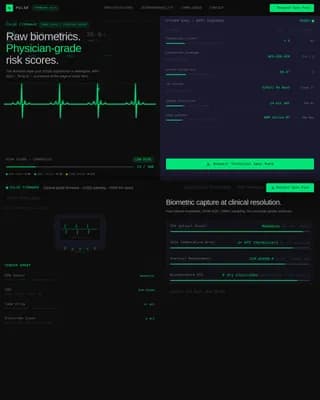 HealthTech Startup Privacy Policy Website Template