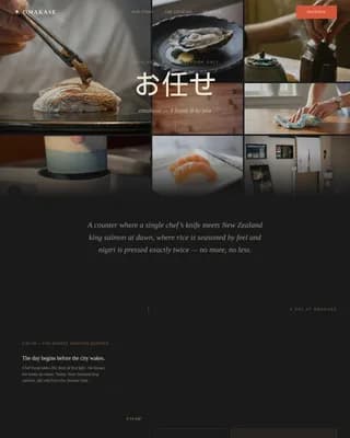 Restaurant & Dining Booking Website Template
