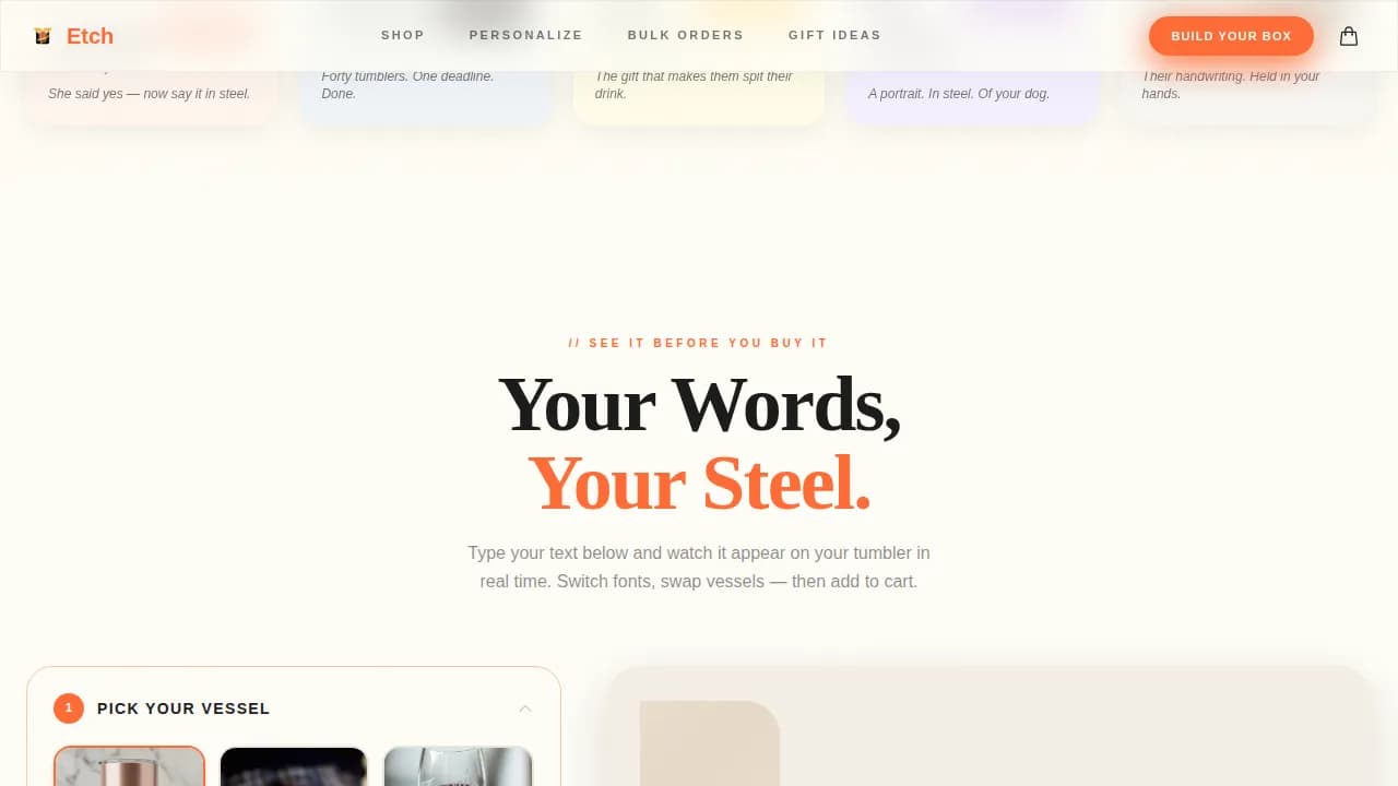 Niche & Artisan Products Reviews Website Template