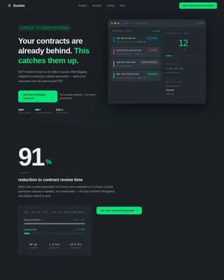 LegalTech Startup Reviews Website Template