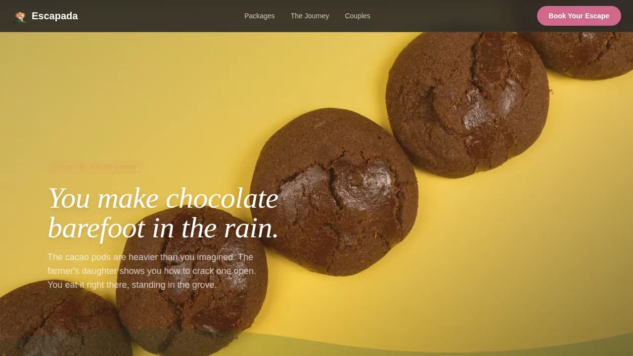 Costa Rica Travel Booking Website Template