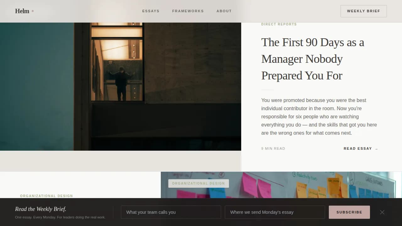 Business & Finance Blog Directory Website Template